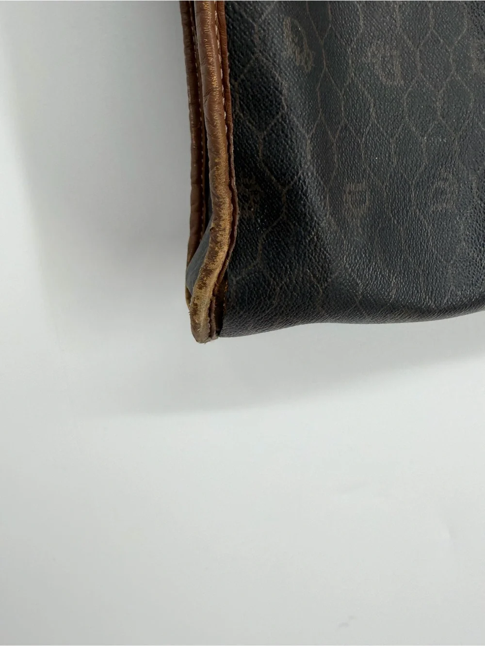 Christian Dior Vintage Honeycomb Monogram Tote Bag